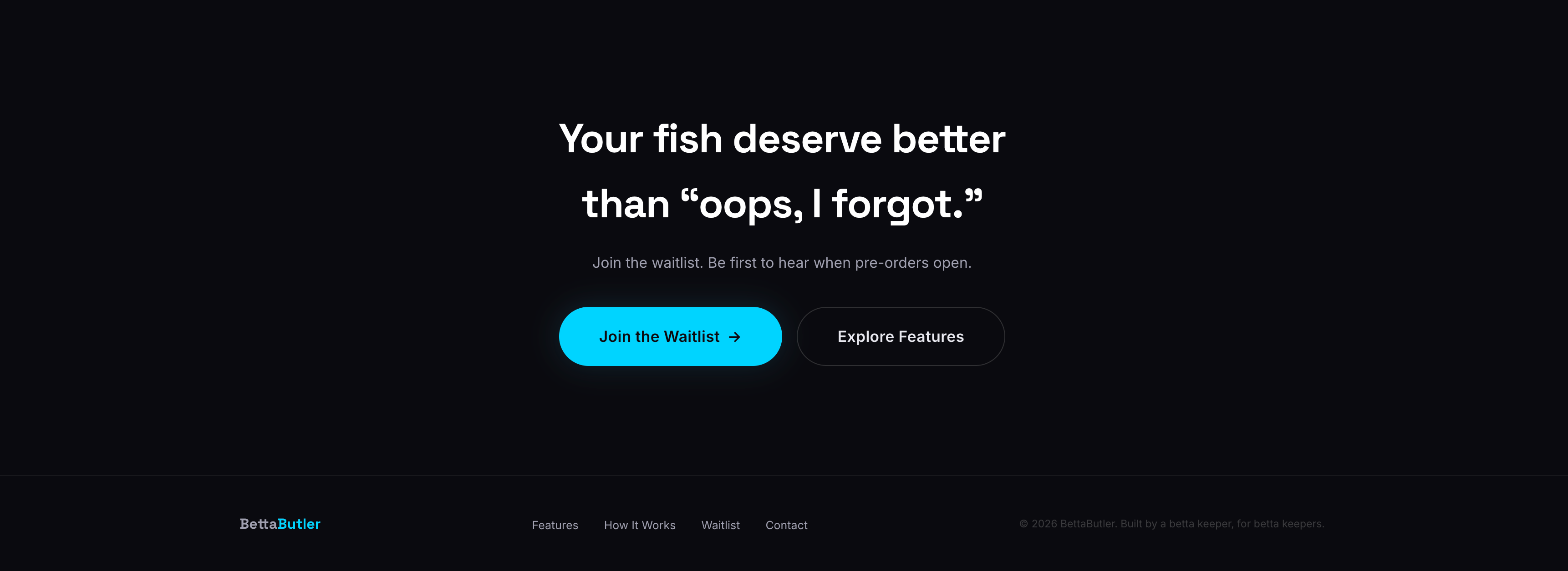 Waitlist CTA